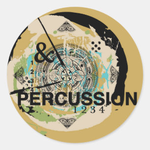 Autocollant de percussion