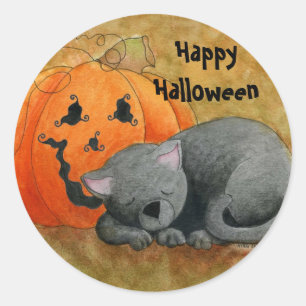 Autocollant de petit somme de Halloween