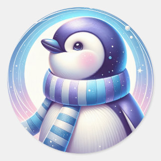 Autocollant de pingouin