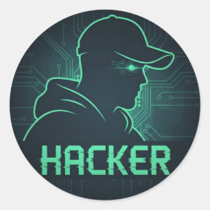 Autocollant de pirates informatiques