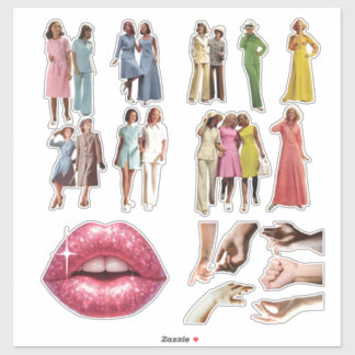 Autocollant de planificateur pour femmes, mains et
