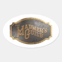 Autocollant de plaque de la Guilde des Fous
