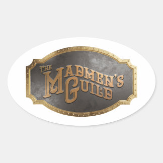 Autocollant de plaque de la Guilde des Fous