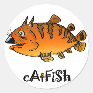 autocollant de poisson