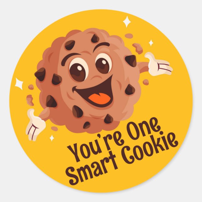 Autocollant de récompense pour étudiant Smart Cook (Devant)