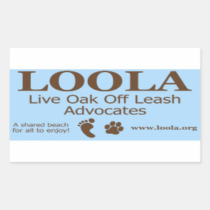 Autocollant de rectangle : LOOLAorg