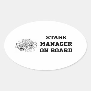 Autocollant de régisseur à bord