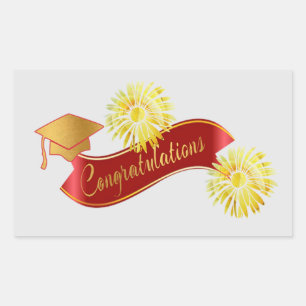 Autocollant de remise des diplômes
