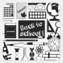 Autocollant de rentrée scolaire
