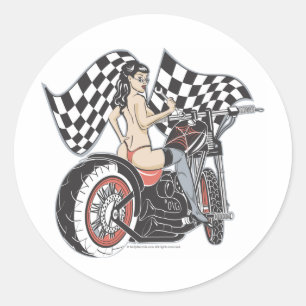 Autocollant de rockabilly