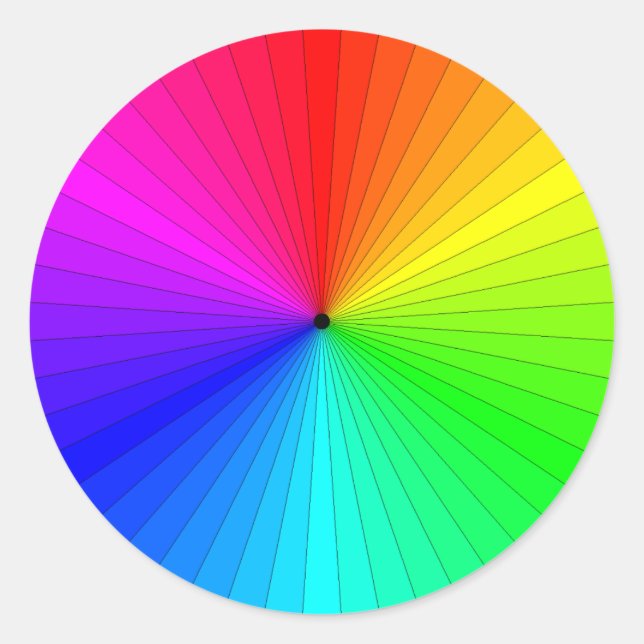autocollant de roue couleur (Devant)