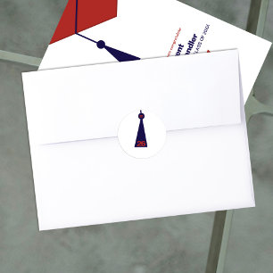 Autocollant de scellement d'enveloppe de remise de