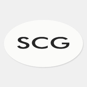 Autocollant de SCG