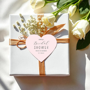 Autocollant de script élégant pour douche de marié