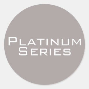 Autocollant de série de platine