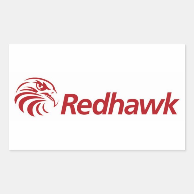 Autocollant de soutien sportif Redhawk Youth Athle (Devant)
