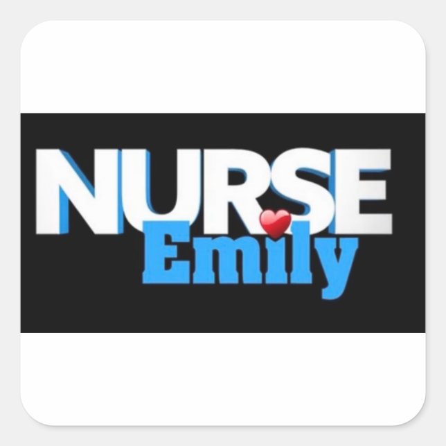 Autocollant de spectacle Nurse Emily (Devant)
