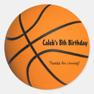 Autocollant de sport pour fête d'anniversaire de b