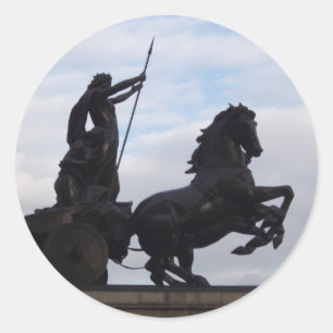 Autocollant de statue de Boadicea