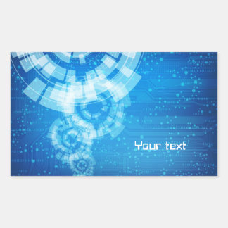 autocollant de style technique