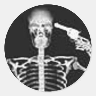 Autocollant de suicide