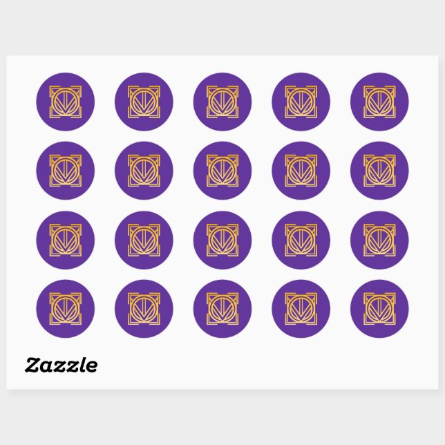 Autocollant de symbole Adinkra (service) (Feuille)