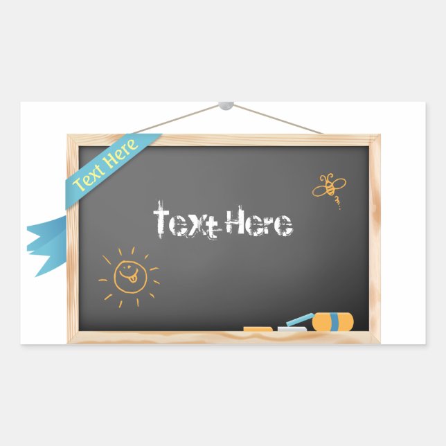 Autocollant de tableau de bord personnalisable de  (Devant)