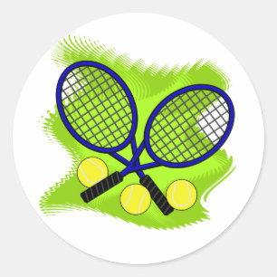 Autocollant de tennis