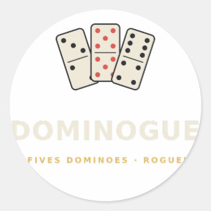 Autocollant de titre DominoGue