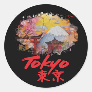 Autocollant de Tokyo
