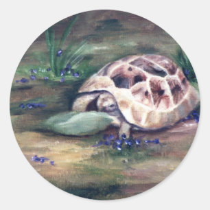 Autocollant de tortue d'ange