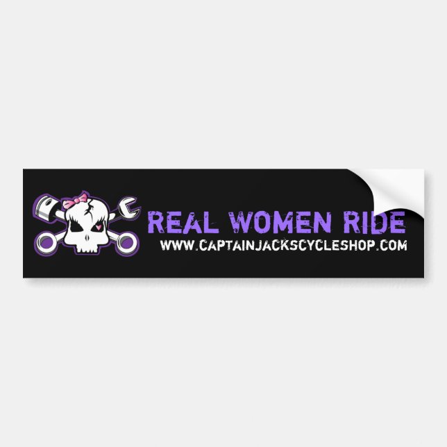 Autocollant de tour de vraies femmes (Devant)
