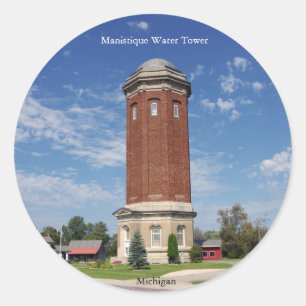 Autocollant de tour d'eau de Manistique