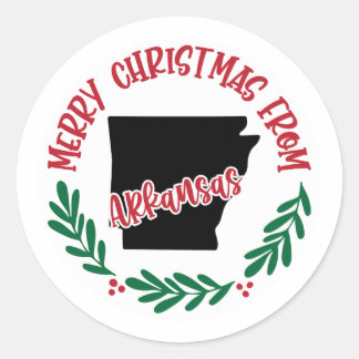 Autocollant de vacances de l'Arkansas