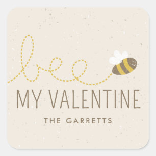 Autocollant de vacances pour enfants Bee My Valent