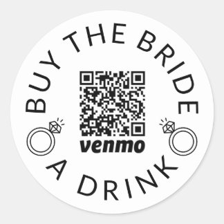 Autocollant de Venmo pour l'enterrement de vie de 