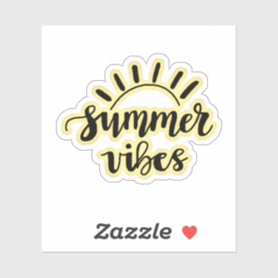 autocollant de vibes d'été