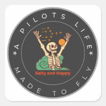 autocollant de vie pilote