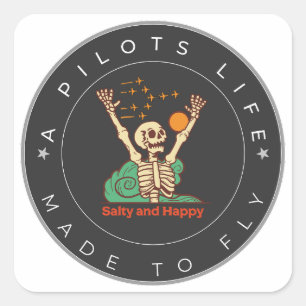 autocollant de vie pilote