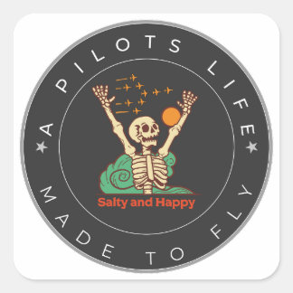 autocollant de vie pilote