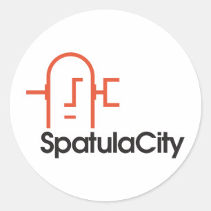 Autocollant de ville de spatule