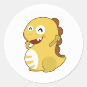 Autocollant de VIPKID Dino
