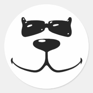 Autocollant de visage de PB