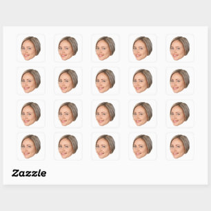 Autocollant de visage personnalisé, Autocollants p