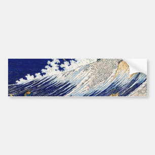 Autocollant De Voiture 北 斎 Hokusai Océan Vagues Art Japonais