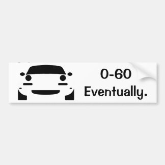 Autocollant De Voiture 0-60 miata drôle