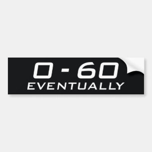 Autocollant De Voiture 0 à 60