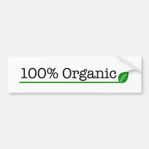 Autocollant De Voiture 100% organique