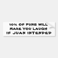 10% de Puns si Jaun était prévu