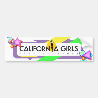 Autocollant De Voiture 11" x 3" adhésif pour pare-chocs (blanc)
